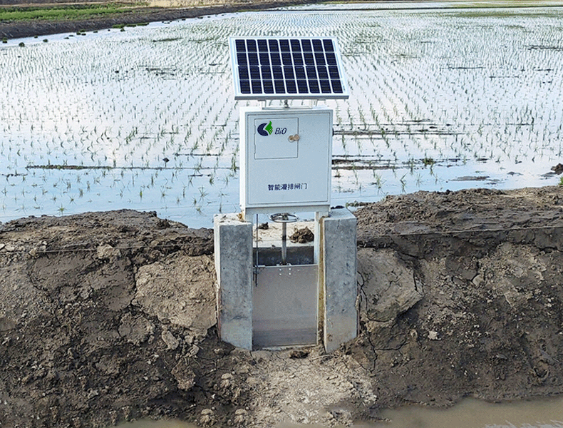 Solar Powered Water Control Station