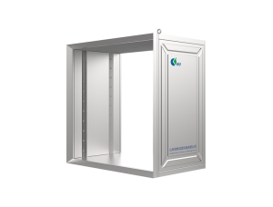 Ultrasonic open channel flow